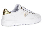 Scarpe sneaker Guess Denesa12 white/gold D26GU07 FLJD12LEA12