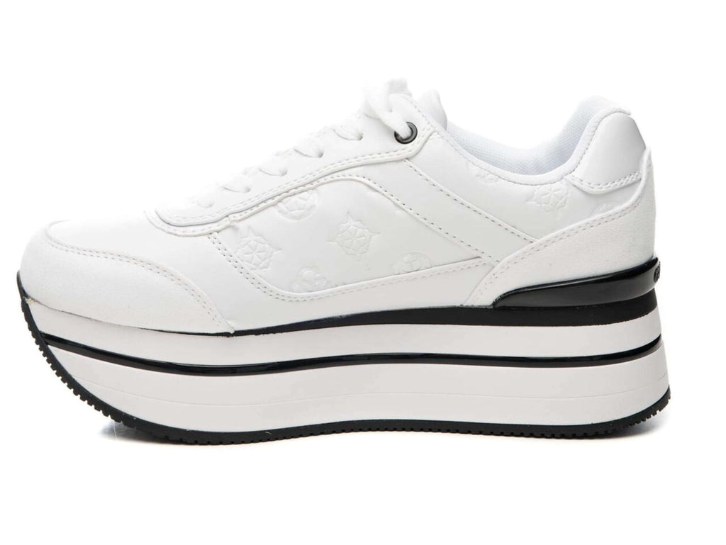 Scarpe donna sneaker Guess Hansin active live white D26GU17 FL5HNSPEL12
