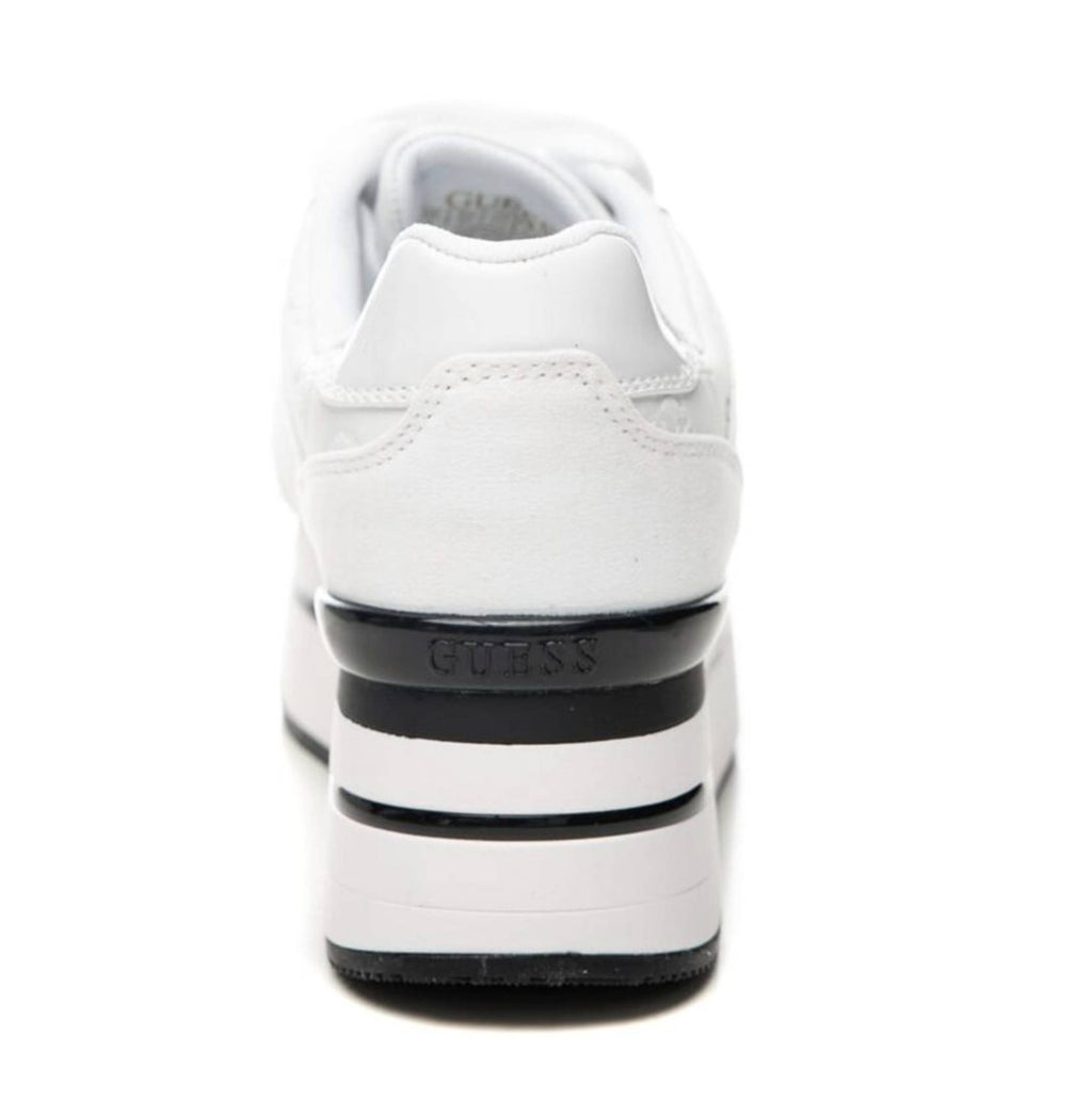 Scarpe donna sneaker Guess Hansin active live white D26GU17 FL5HNSPEL12