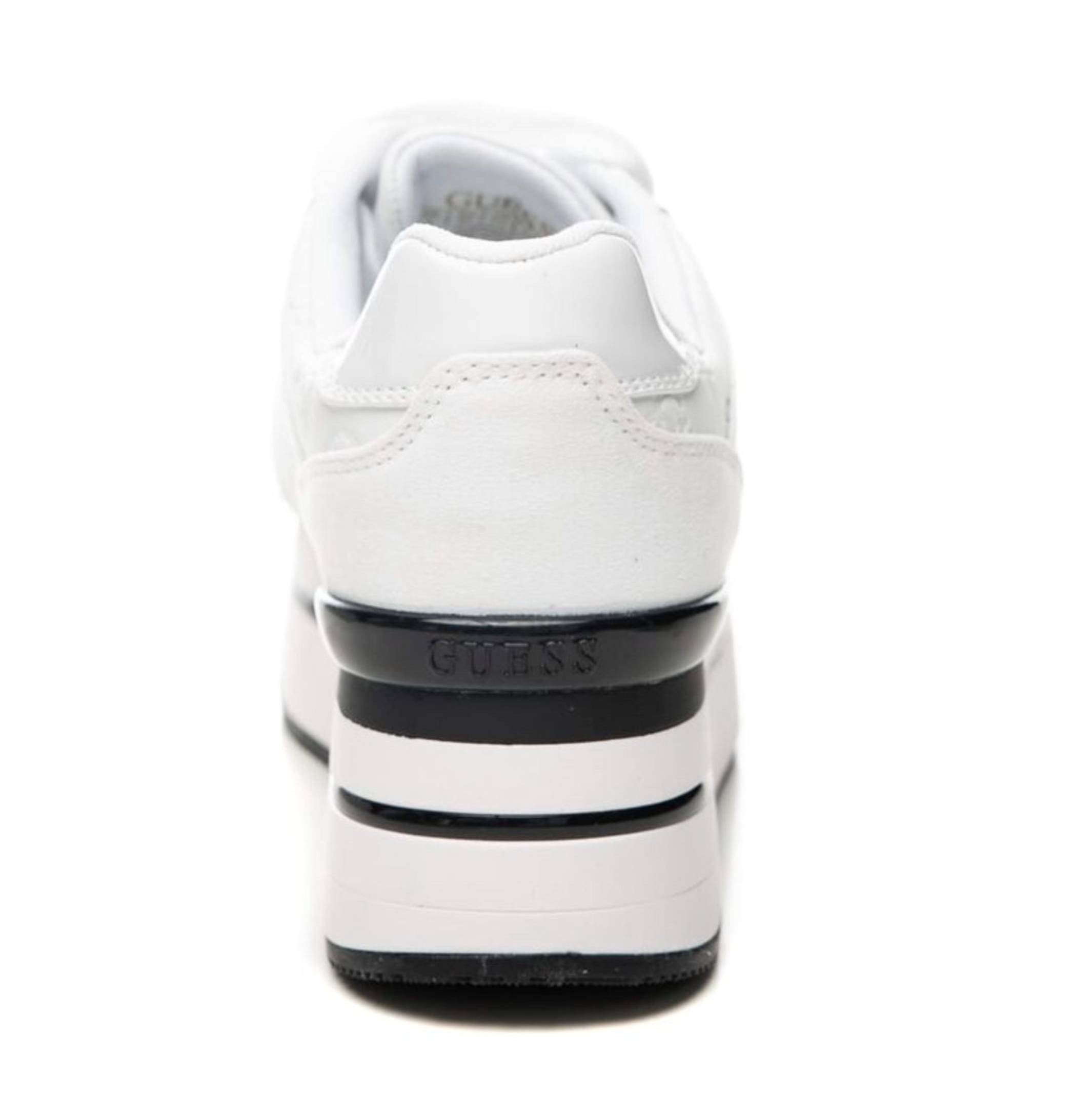 Scarpe donna sneaker Guess Hansin active live white D26GU17 FL5HNSPEL12