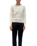 Maglia donna Liu Jo better bianco latte E26LJ06 TF5248 MS63L 10103