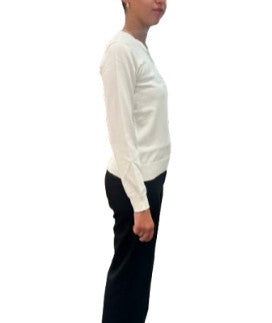 Maglia donna Liu Jo better bianco latte E26LJ06 TF5248 MS63L 10103