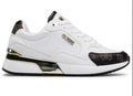 Scarpe donna sneaker Guess Moxea active lady white/ brown multilogo D26GU19 FL5MOXFAL12