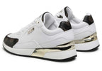 Scarpe donna sneaker Guess Moxea active lady white/ brown multilogo D26GU19 FL5MOXFAL12