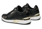 Scarpe donna sneaker Guess Moxea active lady black/ brown multilogo D26GU23 FL5MOXFAL12