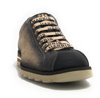 Scarpe uomo Harris sneaker pelle scamosciata beige/ nero U17HA219 2892