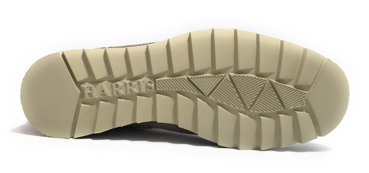 Scarpe uomo Harris sneaker pelle scamosciata beige/ nero U17HA219 2892