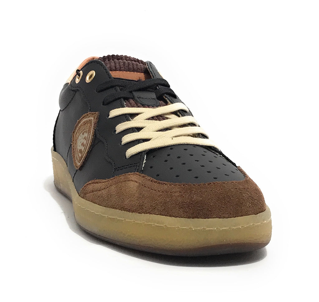 Scarpe uomo Blauer sneaker in pelle black/ brown U26BU05 F5MURRAY12/VIL