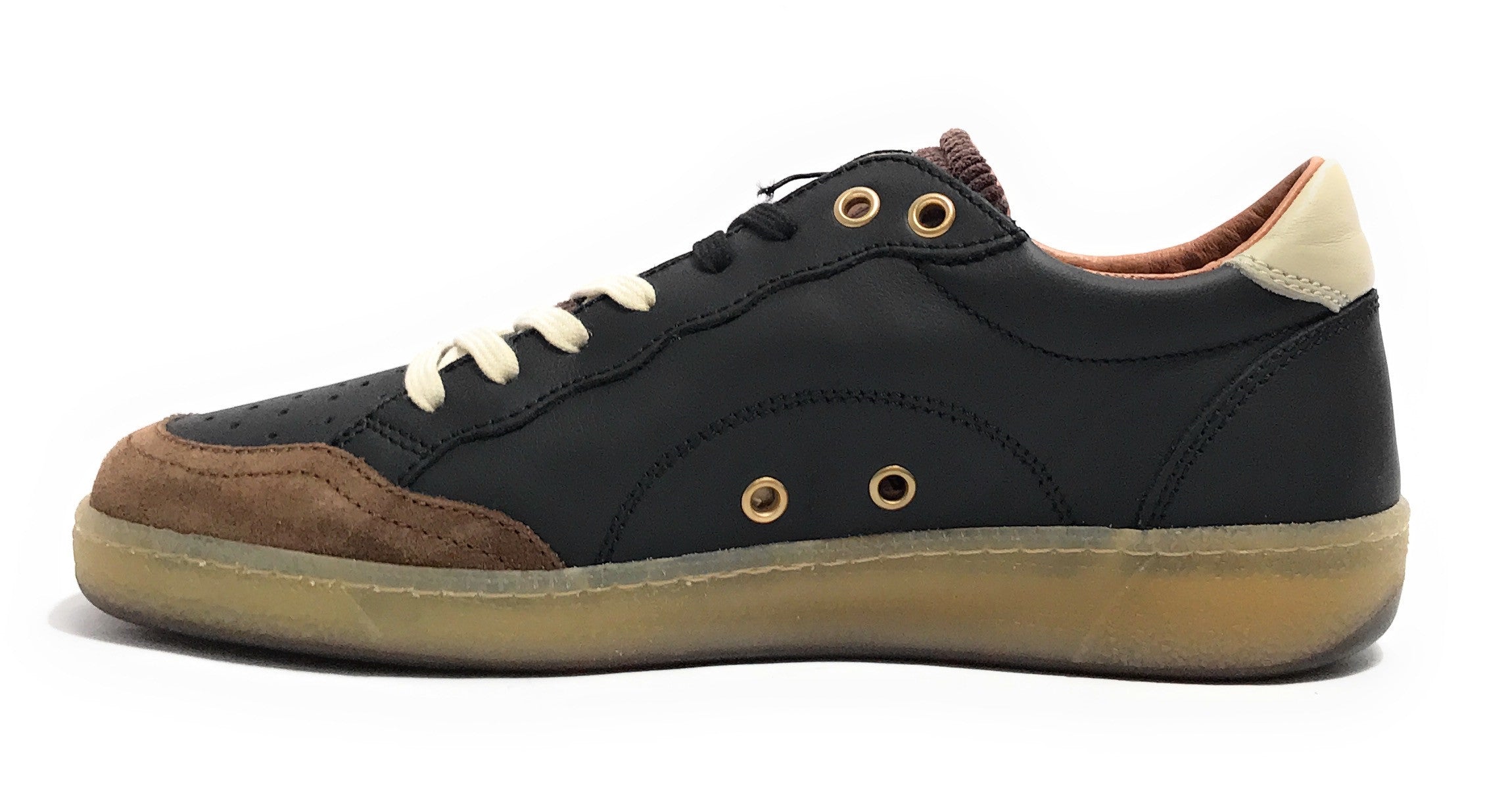 Scarpe uomo Blauer sneaker in pelle black/ brown U26BU05 F5MURRAY12/VIL