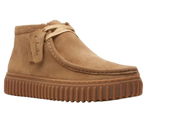 Polacchino uomo Clarks Torhill Hi sand suede U26CL04 26173663