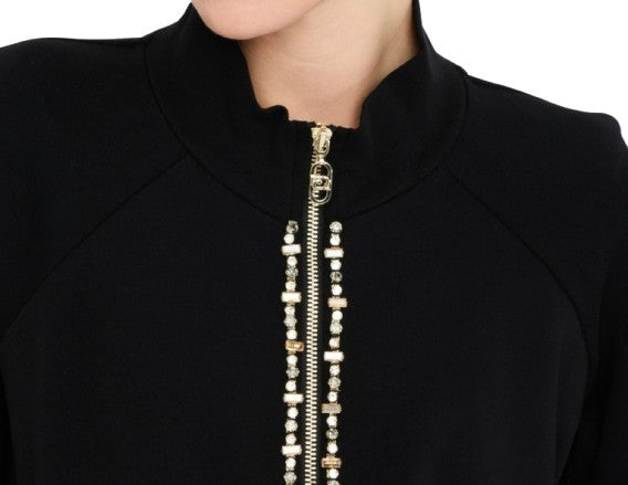 Felpa aperta donna Liu Jo Better nero E26LJ27 TF5112 FS321 22222