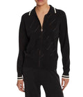 Maglia donna Liu Jo con zip nero/ bianco E26LJ29 TF5032 MS63L 03N66
