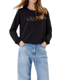 Felpa donna Liu Jo nero E26LJ33 TF5196 FS090 V9673