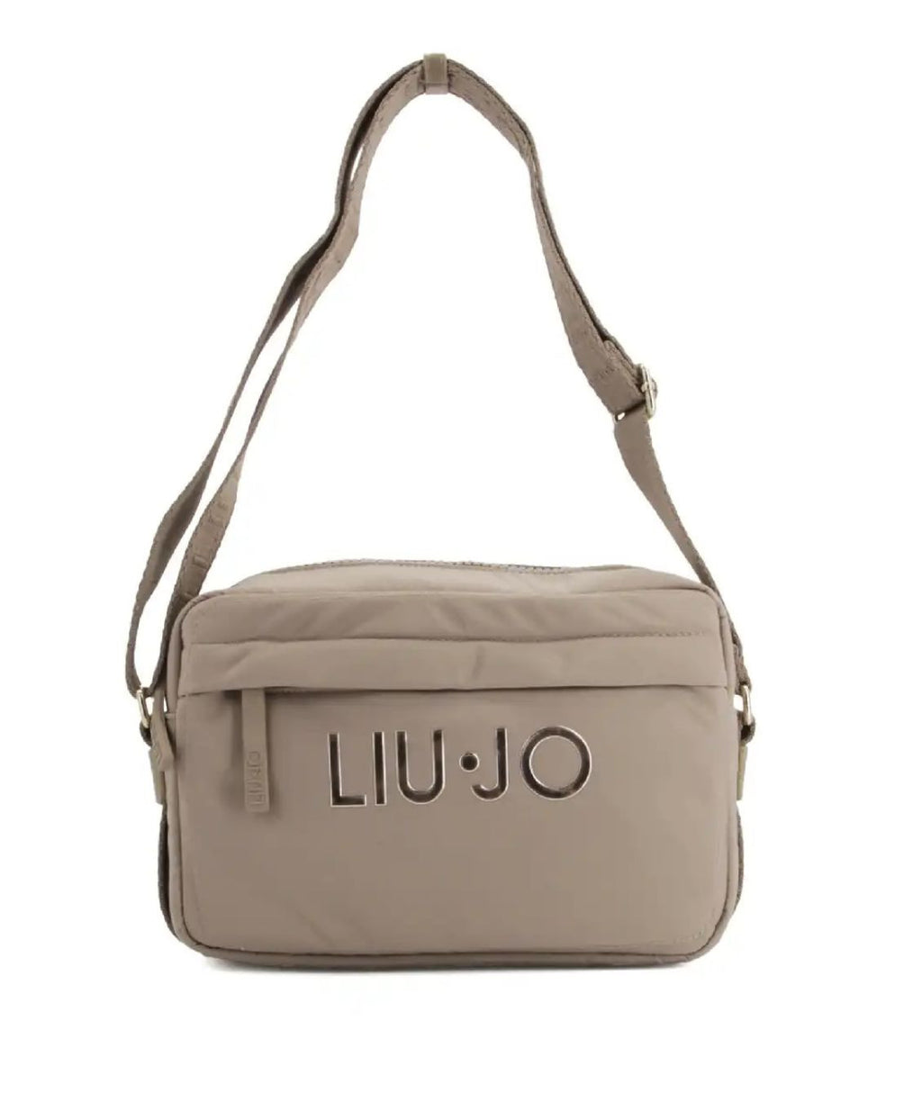 Borsa donna Liu-jo tracolla M camera case in nylon champagne B26LJ99 TF5083 T4974 60906