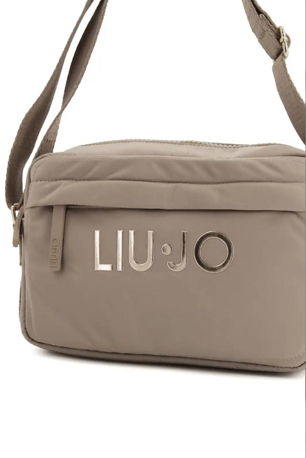 Borsa donna Liu-jo tracolla M camera case in nylon champagne B26LJ99 TF5083 T4974 60906