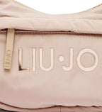 Borsa donna Liu-jo tracolla M crossbody in nylon champagne B26LJ98 TF5081 T4974 60906