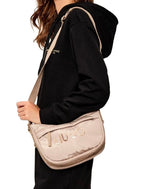 Borsa donna Liu-jo tracolla M crossbody in nylon champagne B26LJ98 TF5081 T4974 60906