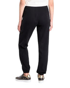 Pantalone donna jogger Guess Roberta Cuff long pants nero E26GU02 V5RB13KC3D2