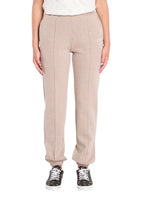 Pantalone donna jogger Guess Roberta Cuff long pants beige E26GU06 V5RB13KC3D2