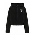 Felpa donna Guess Roberta Full Zip Sweatshirt black E26GU22 V5RQ20KC3D2 FJ8N