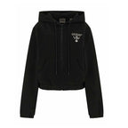 Felpa donna Guess Roberta Full Zip Sweatshirt black E26GU22 V5RQ20KC3D2 FJ8N