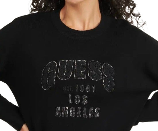 Maglione donna Guess Leighton jet black E26GU23 W5YR26Z26I2 JBLK