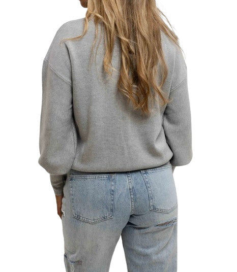 Maglione donna Guess Leighton grigio E26GU24 W5YR26Z26I2 LMGY