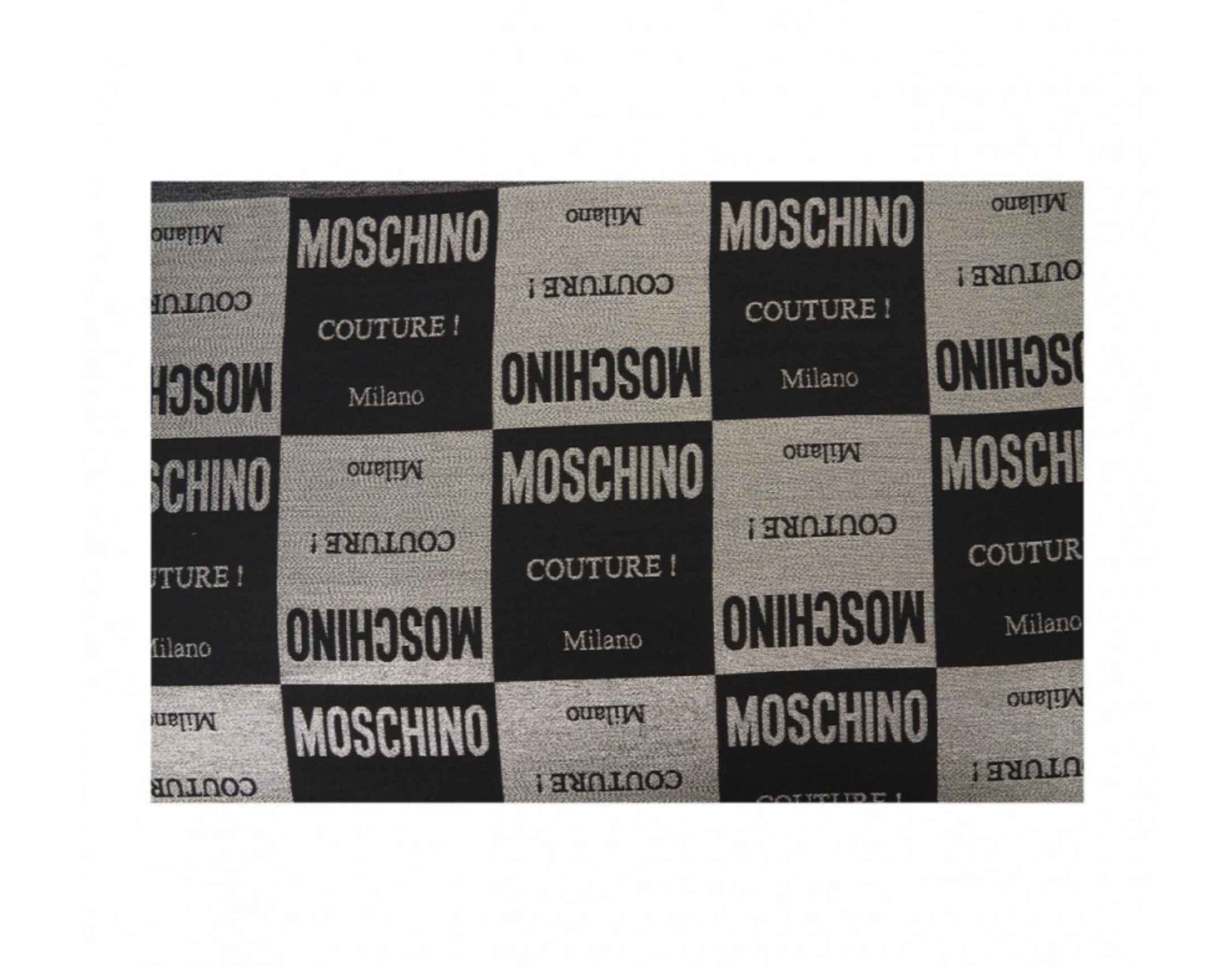 Sciarpa donna Moschino black glitter C26MO16 30703 M3016 161
