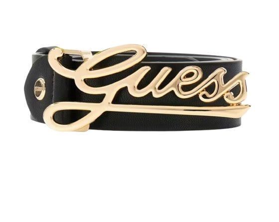Cinta donna Guess Melisandra scritta logo black C26GU10 BW9250P5335