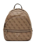 Borsa donna Guess zaino Manhattan II backpack latte logo B26GU09 SG711832