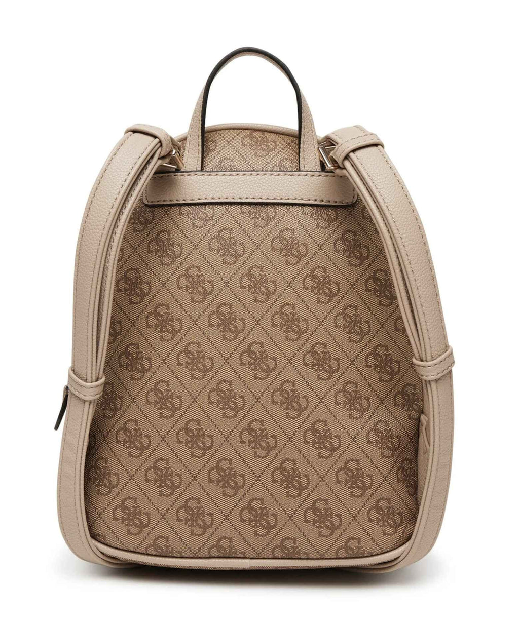 Borsa donna Guess zaino Manhattan II backpack latte logo B26GU09 SG711832
