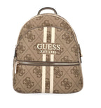 Borsa donna Guess zaino Manhattan II backpack latte logo B26GU08 OS711833