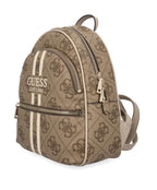 Borsa donna Guess zaino Manhattan II backpack latte logo B26GU08 OS711833