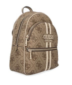 Borsa donna Guess zaino Manhattan II backpack latte logo B26GU08 OS711833