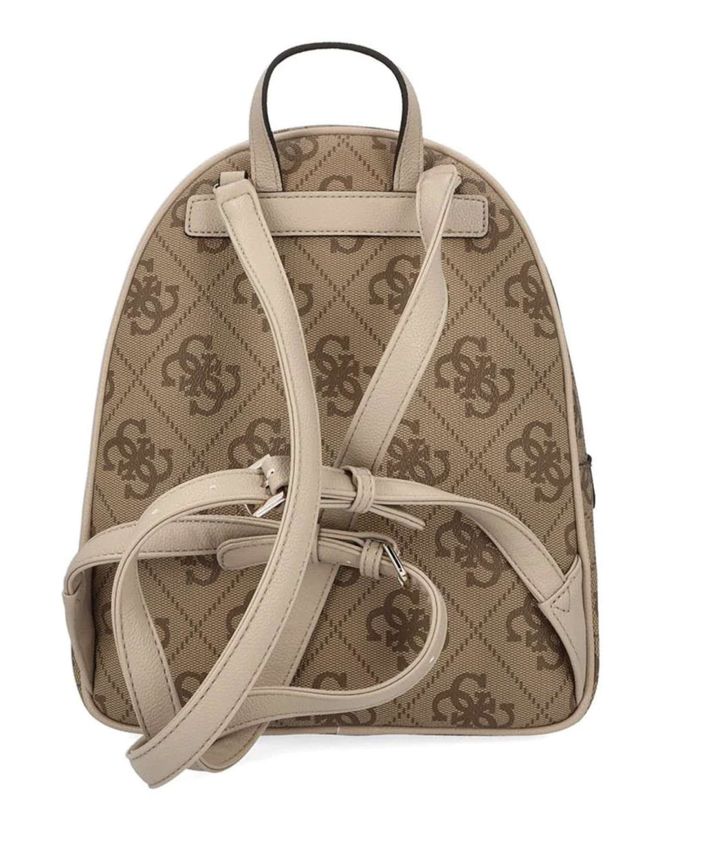 Borsa donna Guess zaino Manhattan II backpack latte logo B26GU08 OS711833