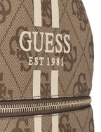 Borsa donna Guess zaino Manhattan II backpack latte logo B26GU08 OS711833