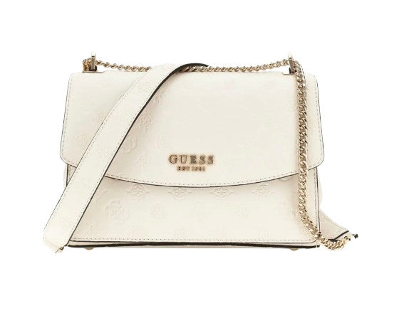 Borsa Guess Phoebe convertible flap bag white B26GU14 PD966521