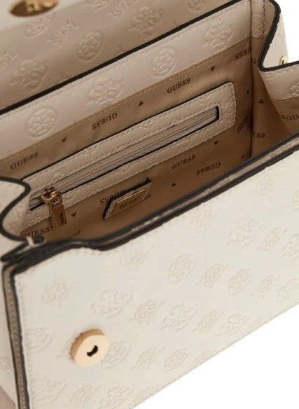 Borsa Guess Phoebe convertible flap bag white B26GU14 PD966521
