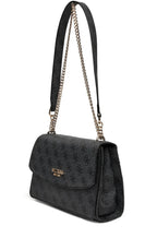 Borsa Guess Calista a spalla/tracolla coal logo B26GU15 SG733421