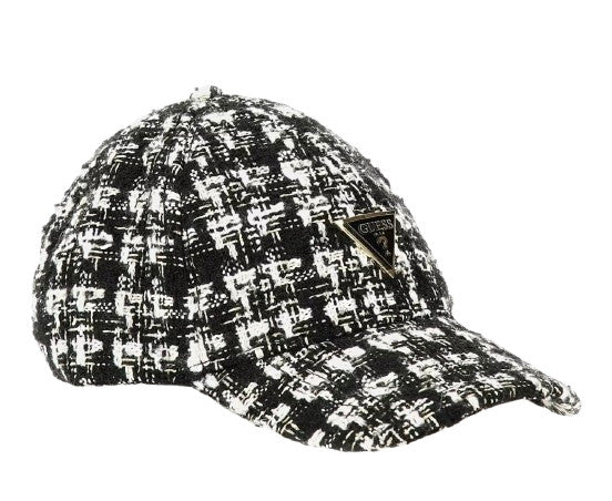 Cappello Guess Giully tweed logo black C26GU14 AW5369POL01