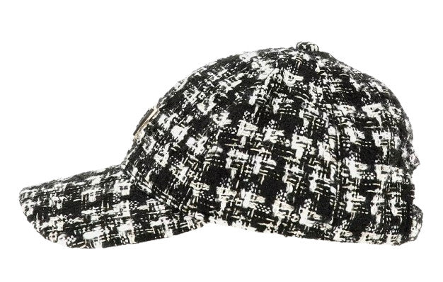 Cappello Guess Giully tweed logo black C26GU14 AW5369POL01