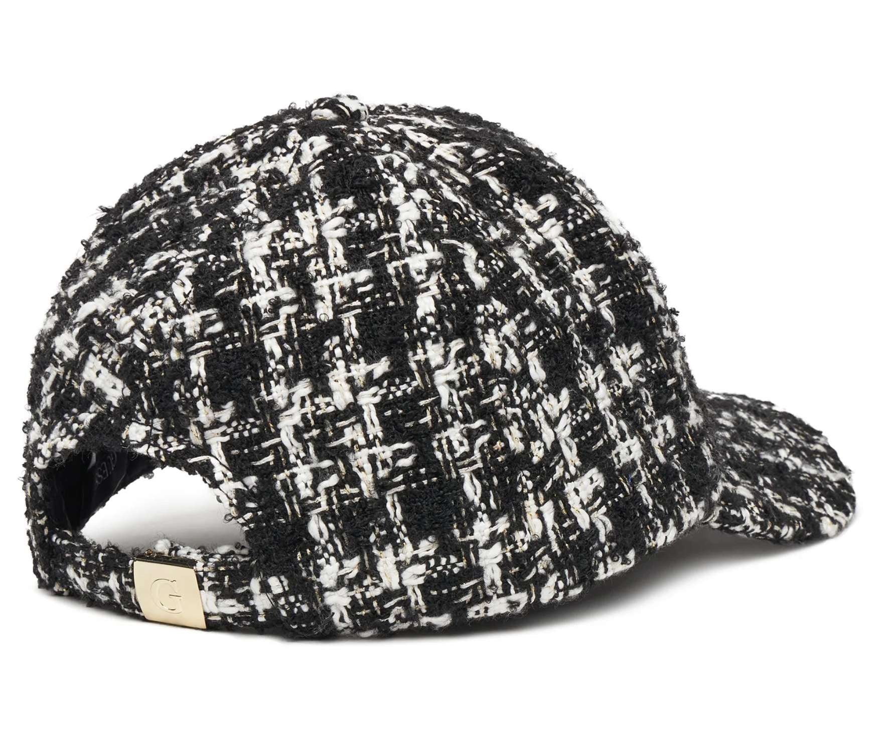 Cappello Guess Giully tweed logo black C26GU14 AW5369POL01
