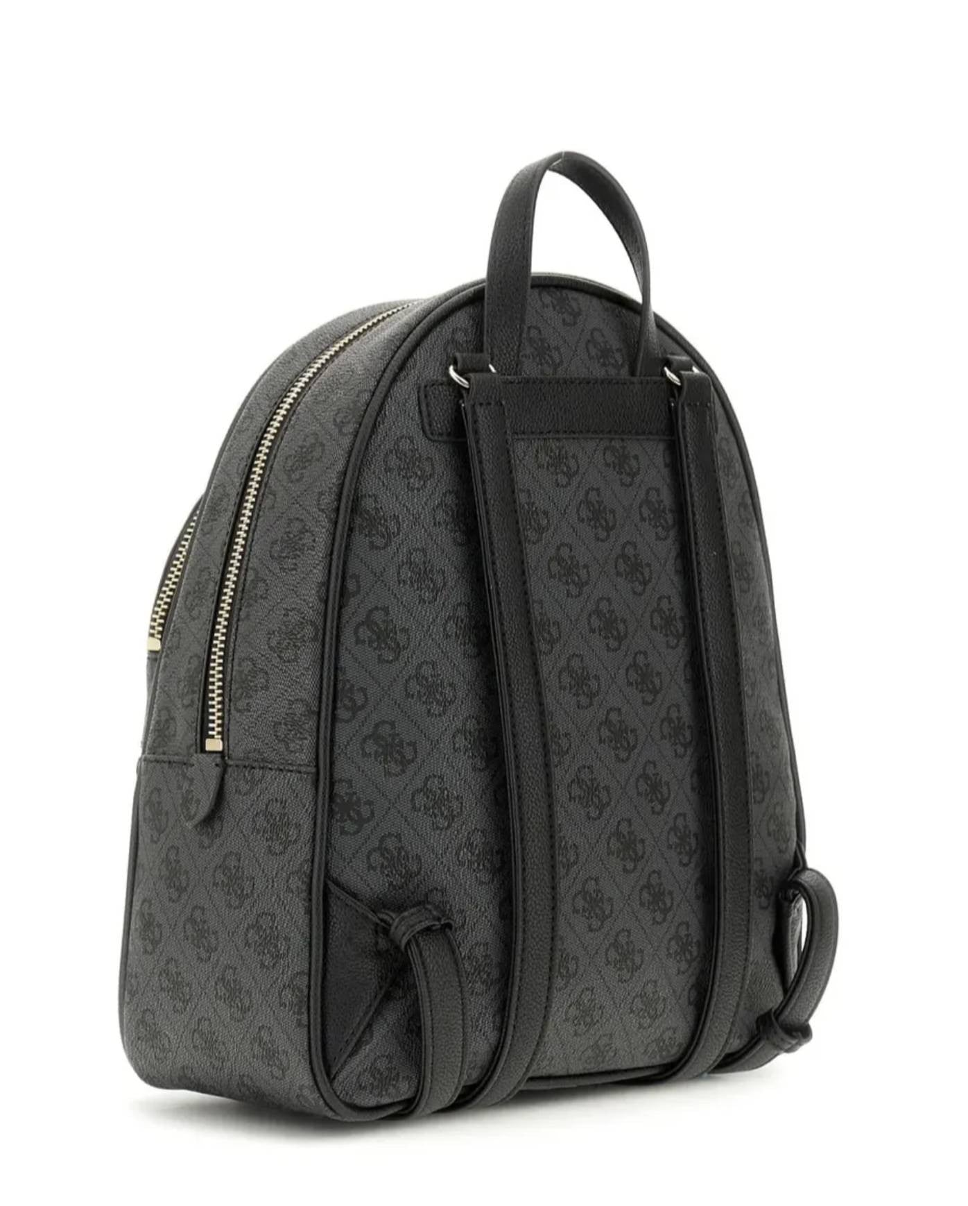Borsa donna Guess zaino Manhattan II coal logo B26GU20 SG711833