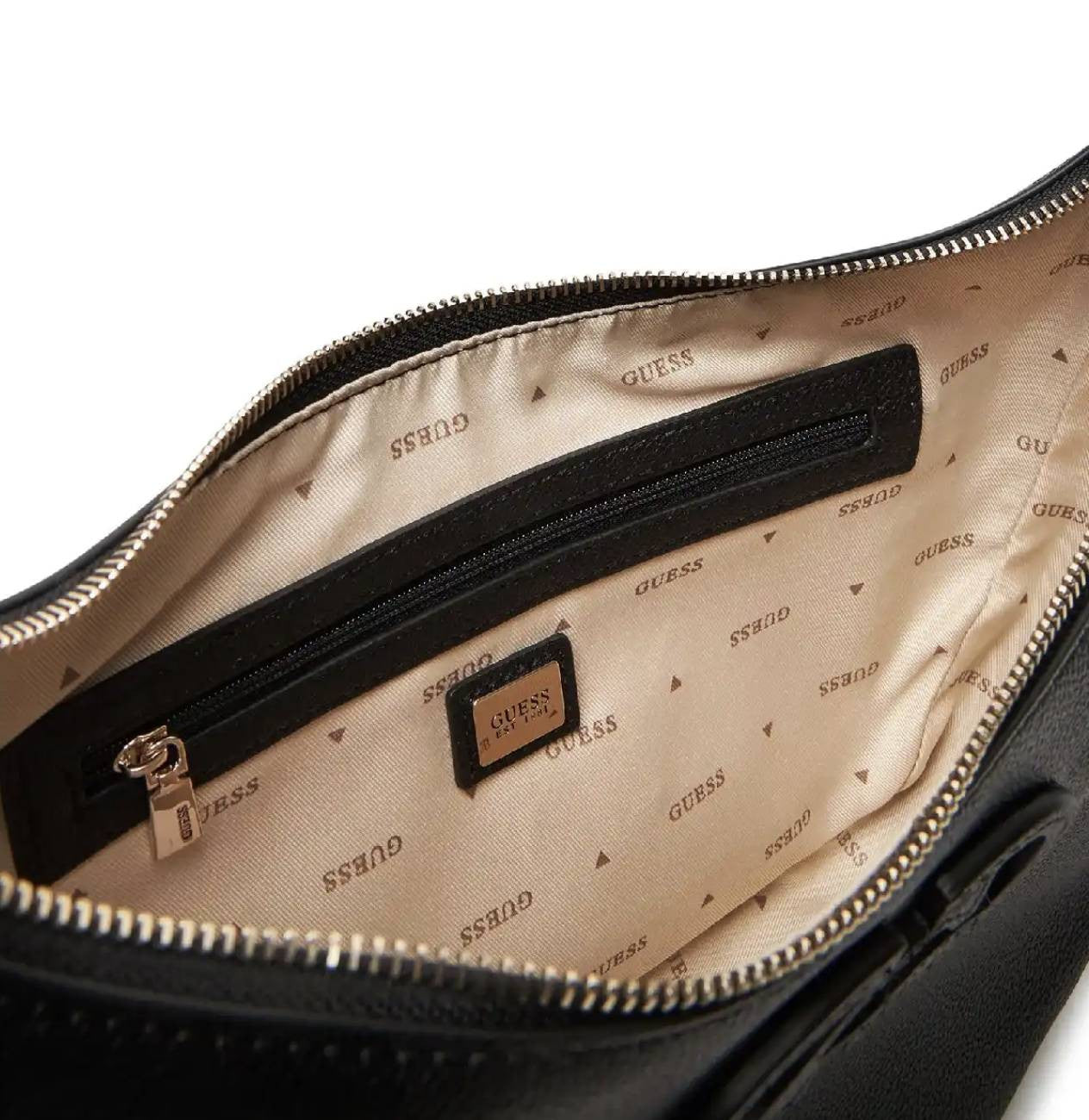 Borsa a spalla Guess Calebra hobo black B26GU29 BG953602