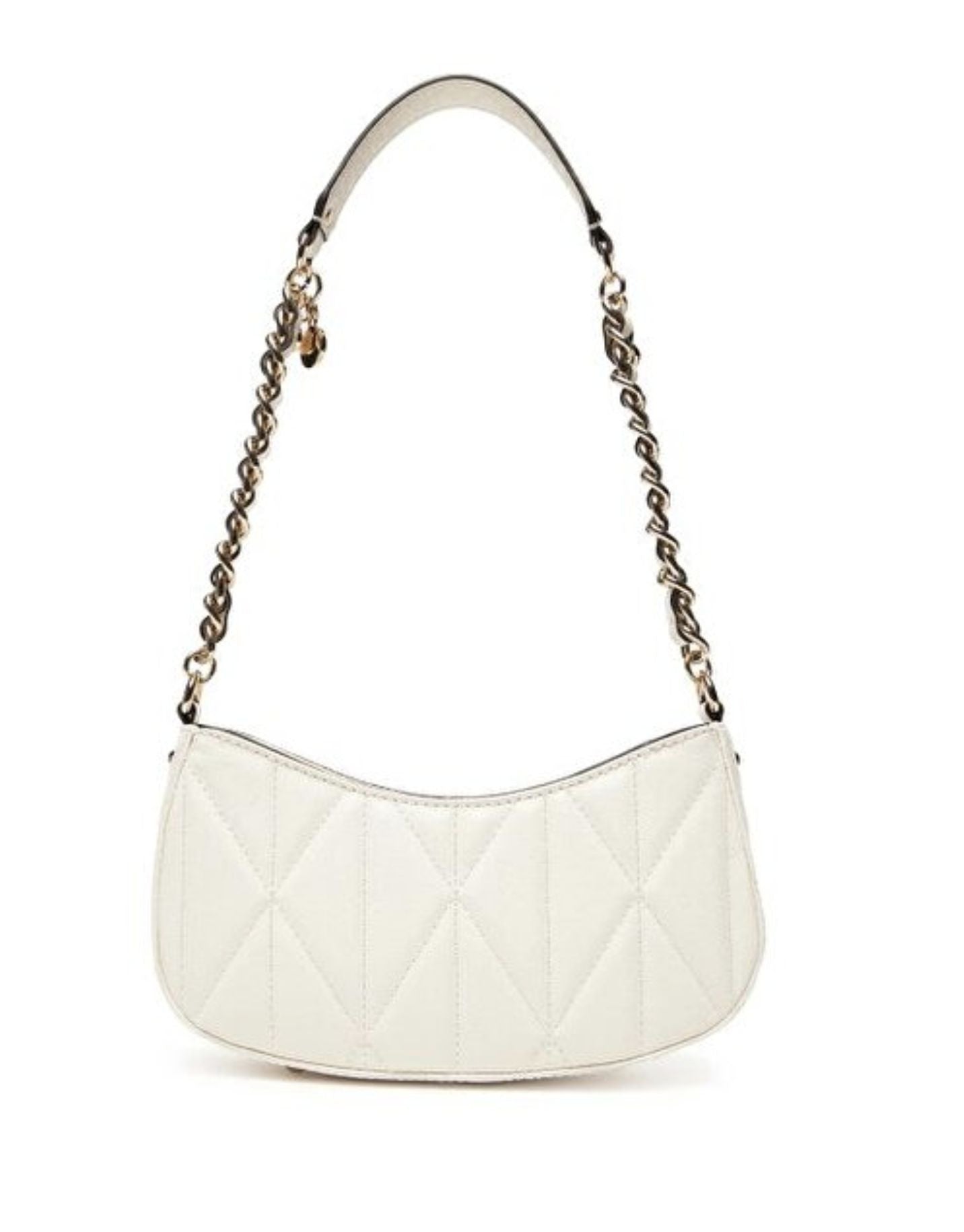 Borsa donna Guess Aldina top zip shoulder bag white B26GU69 GG966317