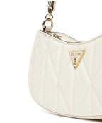 Borsa donna Guess Aldina top zip shoulder bag white B26GU69 GG966317