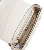 Borsa donna Guess Aldina top handle flap bag white B26GU62 GG966320