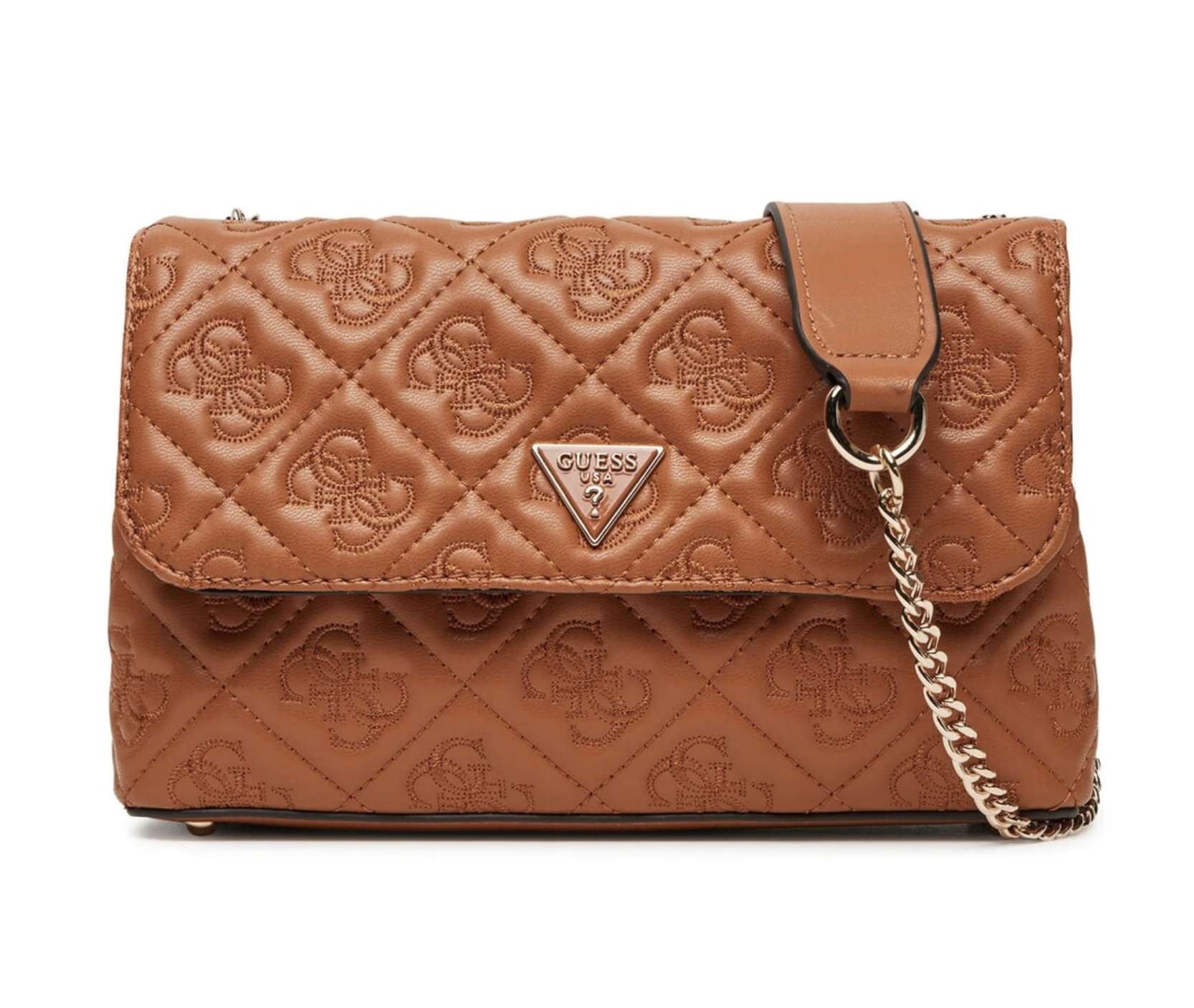 Borsa a spalla/ tracolla Adelasia trapuntata caramel B26GU73 QL965821