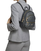 Borsa donna Guess zaino Manhattan II backpack coal logo B26GU83 SG711832