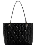 Borsa donna Guess a spalla Aldina Noel Tote black B26GU84 GG966325